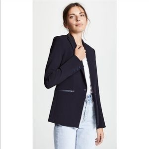 Veronica Beard Scuba Dickey Jacket Blazer